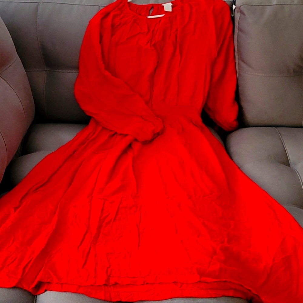 Red dress